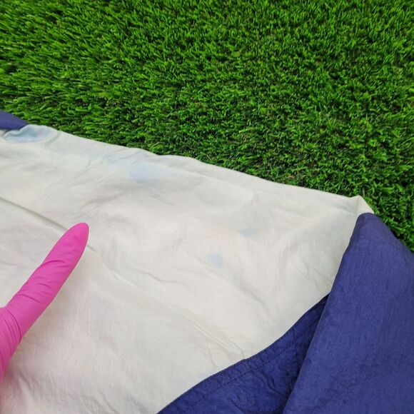 San-Antonio Police Windbreaker Jacket Large 24x25 Blue - Picture 16 of 16